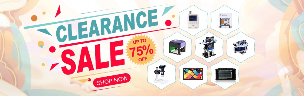 Up to 75% Off Clearance Sale Elecrow