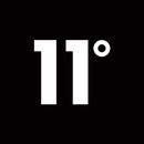 11 degrees